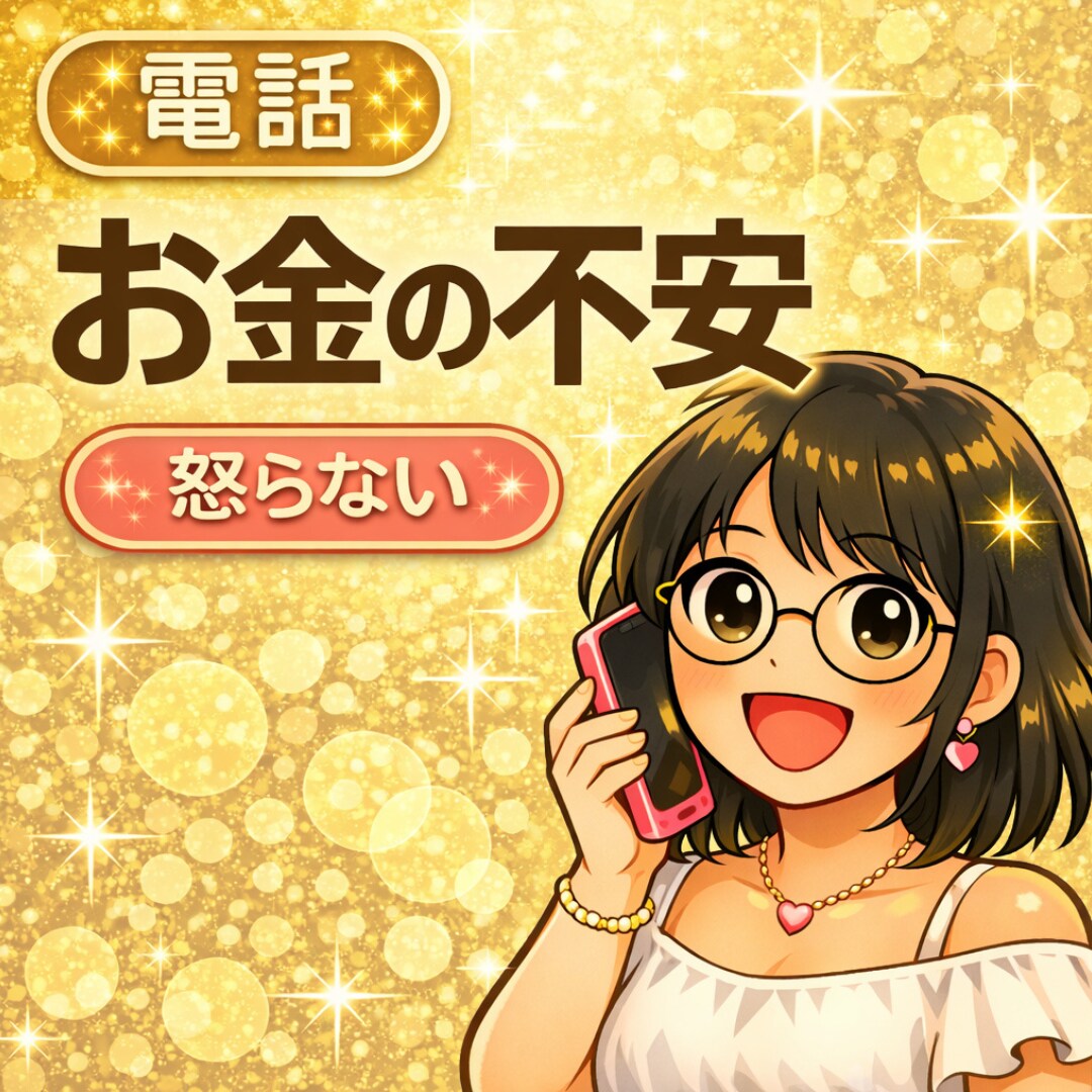 FPヒーラーがお金の電話相談で金運を変えます 家族にも言えないお金の悩み、話しながら一緒に整理しましょう。 イメージ2