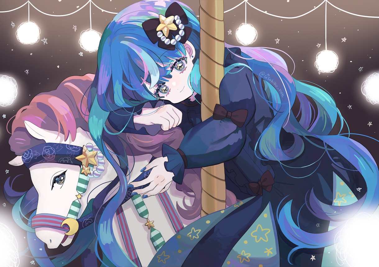 おしゃれ可愛いキャラクターイラスト制作します サムネイル・挿絵・SNSアイコンなどに使用可能です！ イメージ8