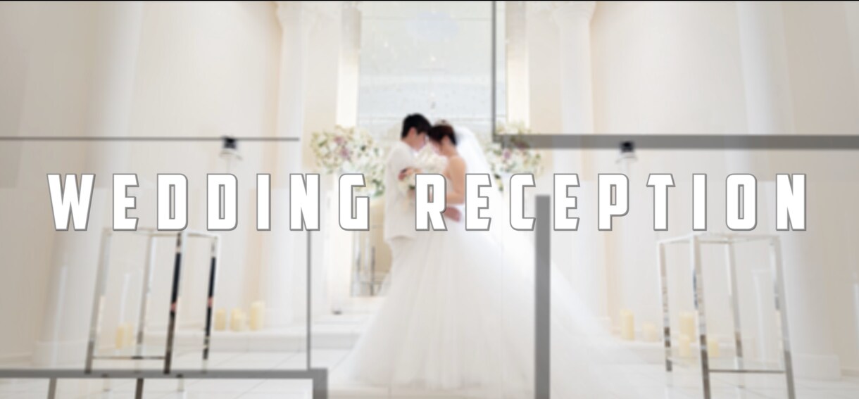 結婚式ムービー編集します opening//profileムービー各種承ります。 イメージ2