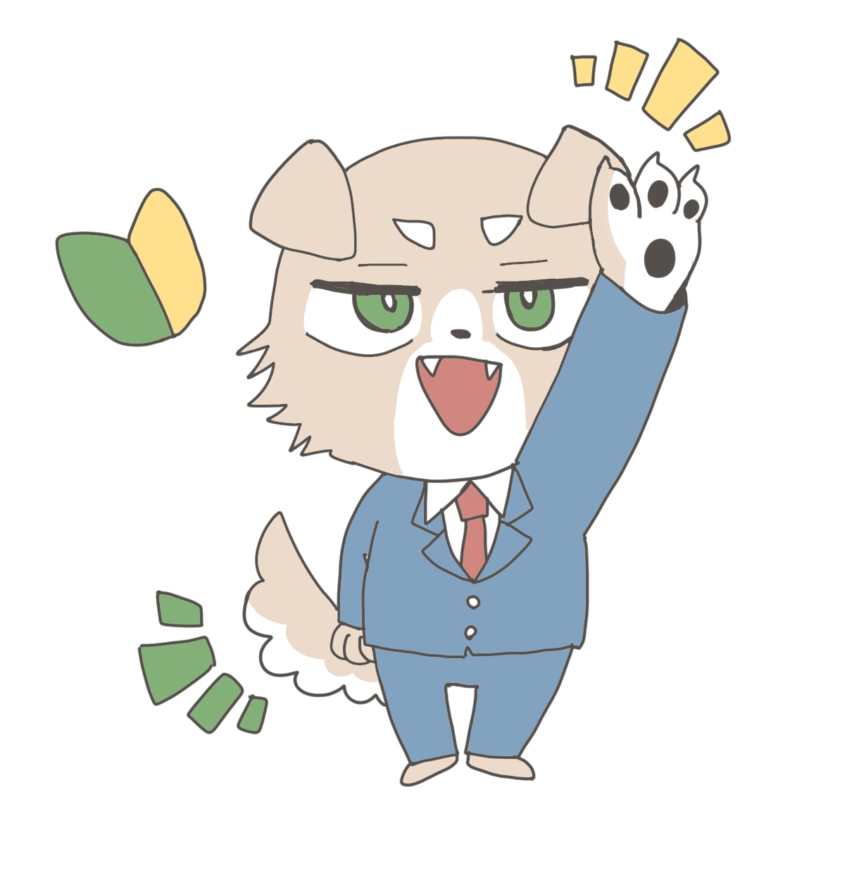 イキイキとした表情の可愛い動物イラスト描きます 貴方のペットを可愛くイラストに！SNSのアイコンに使用◎ イメージ3