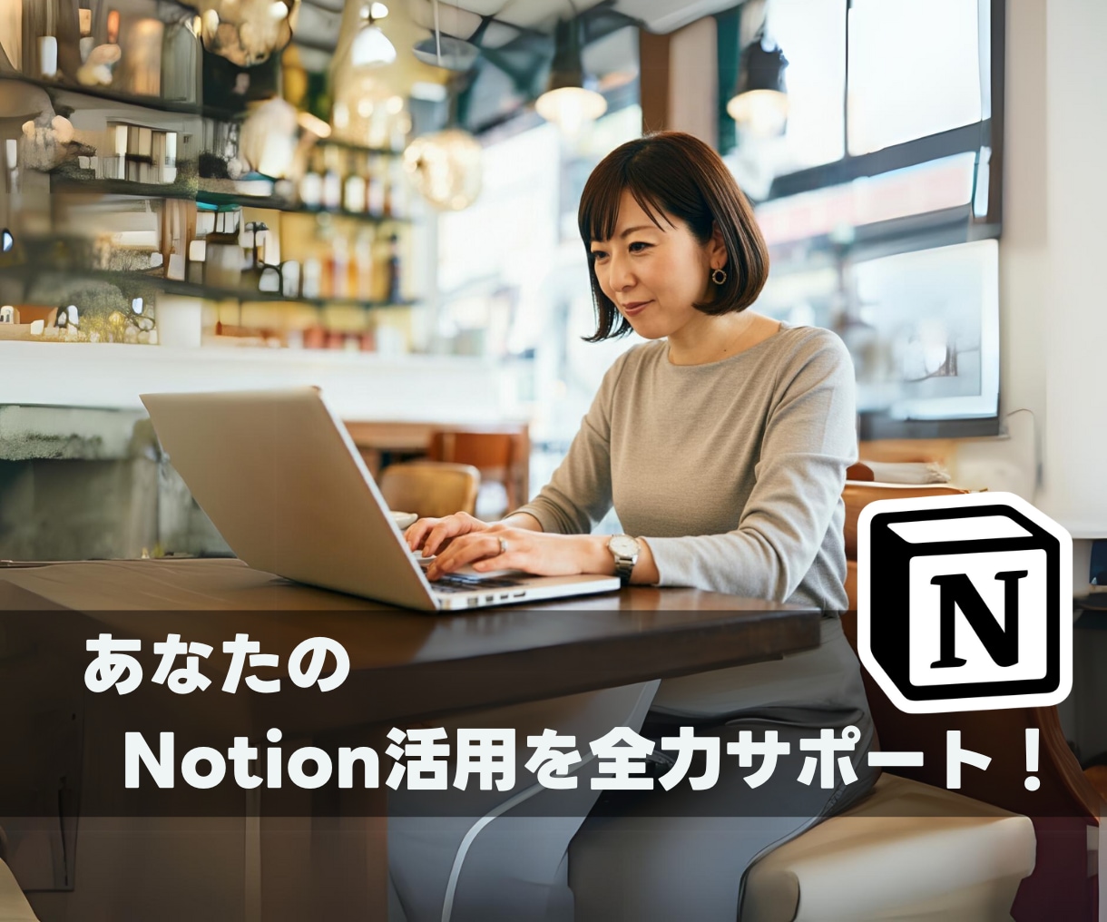 Notionの基礎からサポートします Notion初心者の味方。基本をしっかりサポートします！ イメージ1