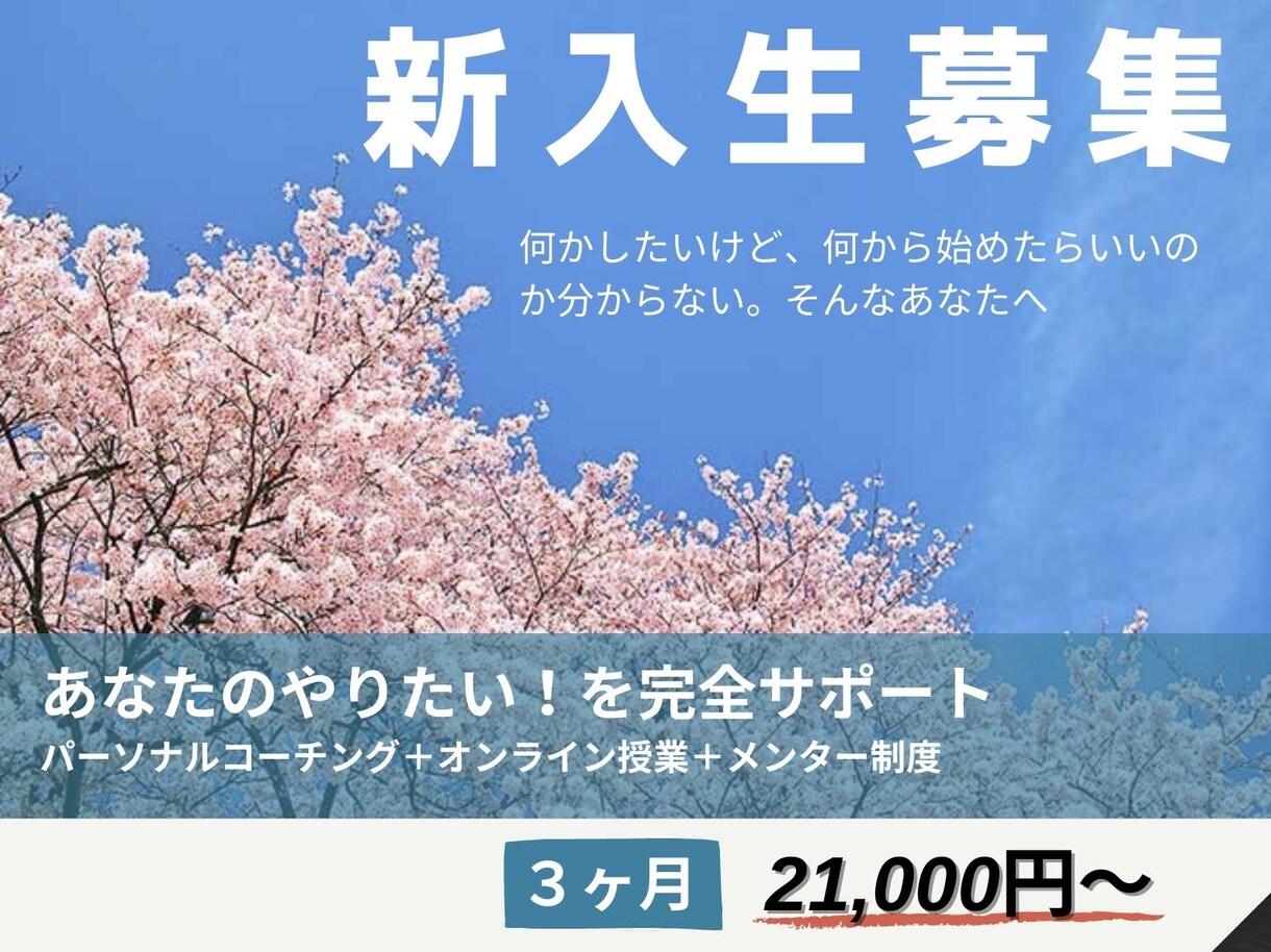 中高生向けのオンライン塾を開講します 「何かしたいけど何をしたらいいか分からない！」を完全サポート イメージ1