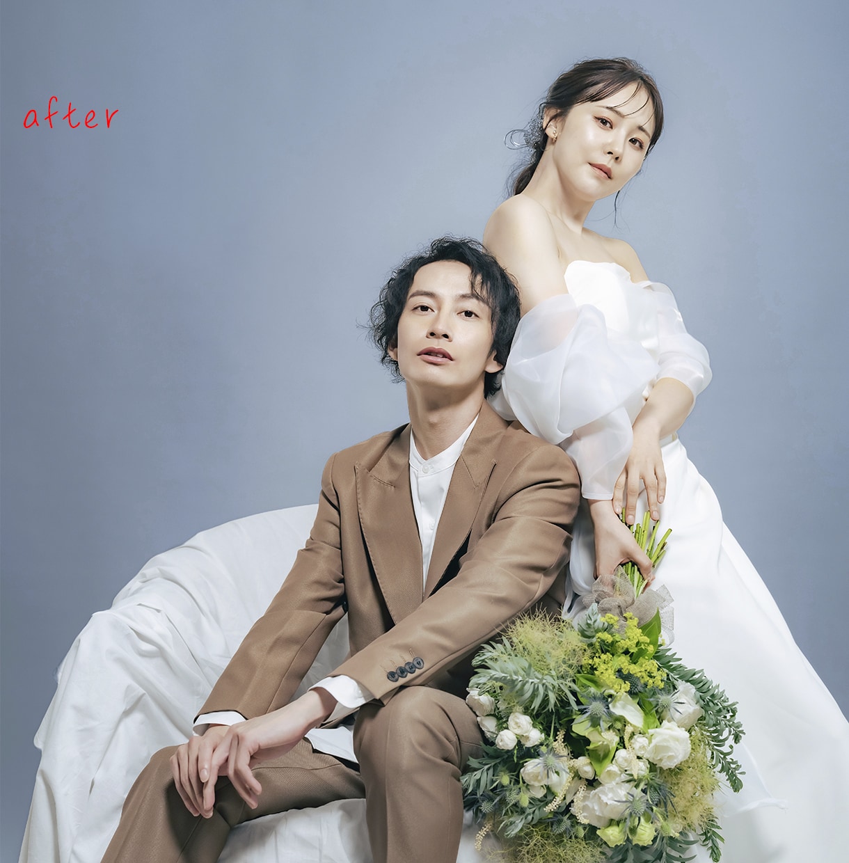 大切な前撮り・結婚式写真のレタッチをします 8組限定モニター¥1,500｜大切な1枚を心を込めて届けます イメージ1