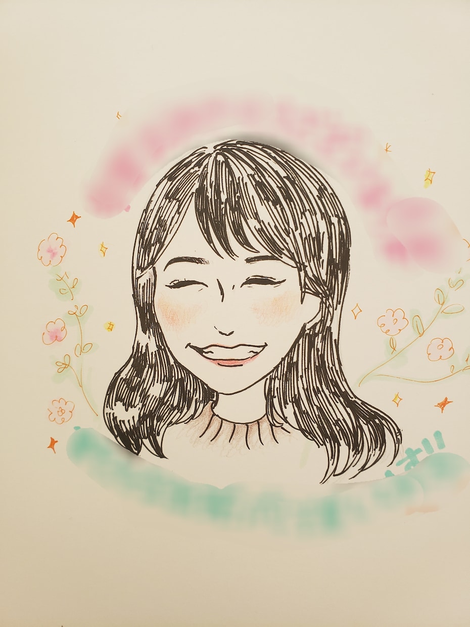 手書きの似顔絵をお描きします 思い出に残る似顔絵をプレゼントするお手伝いをさせてください◎ イメージ1