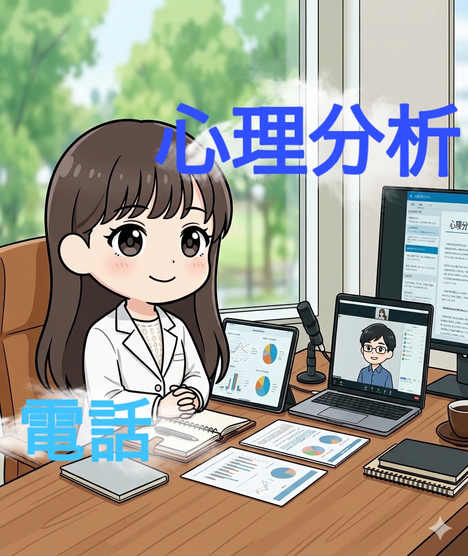 臨床現場でも用いられている心理分析をおこないます 自己理解や自己啓発などさまざまな場面であなたを支えます！ イメージ1