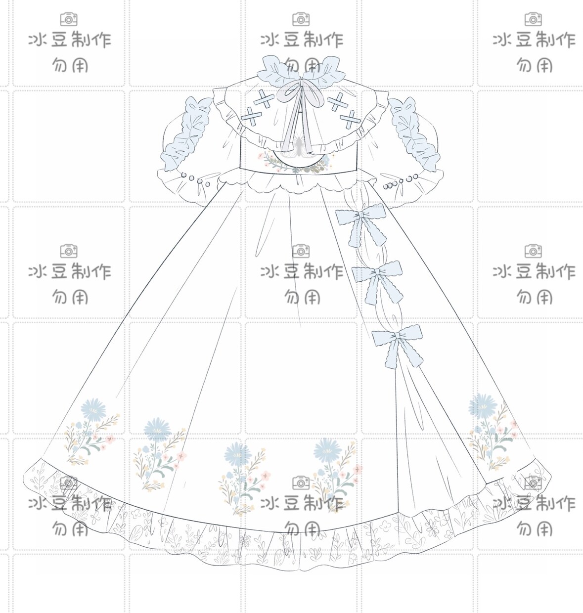 服装设计ます Lolita，包包，鞋子等设计 イメージ6