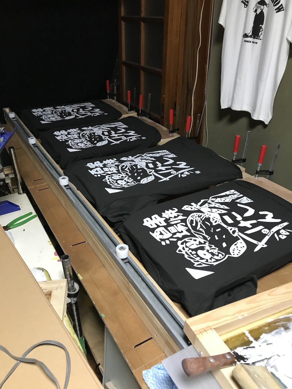 衣類へのシルクスクリーンプリントします Tシャツ等、衣類プリントします イメージ8