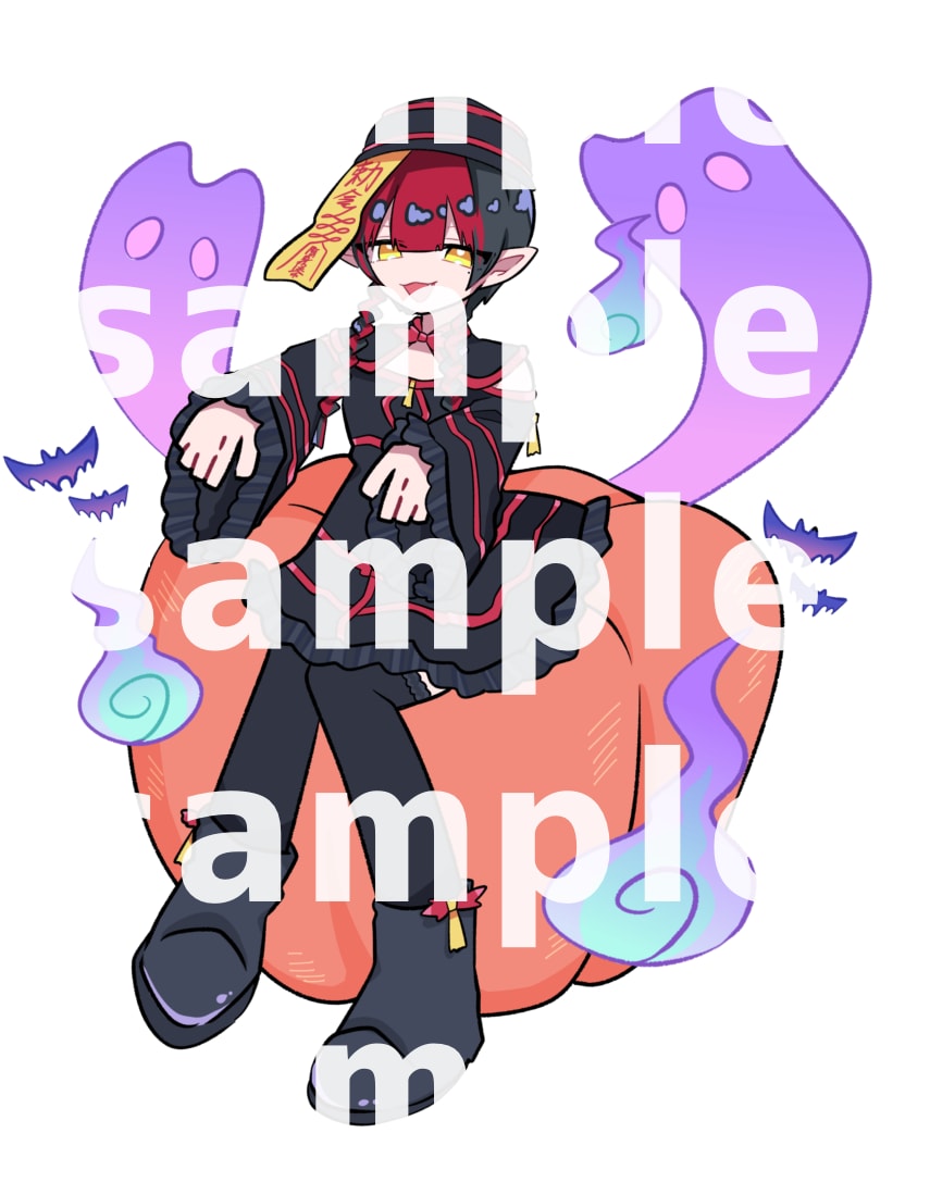 コンカフェ向け♡シャンパンラベル用イラスト描きます 背景も小物も込み！目を引くカートゥーンイラスト イメージ4