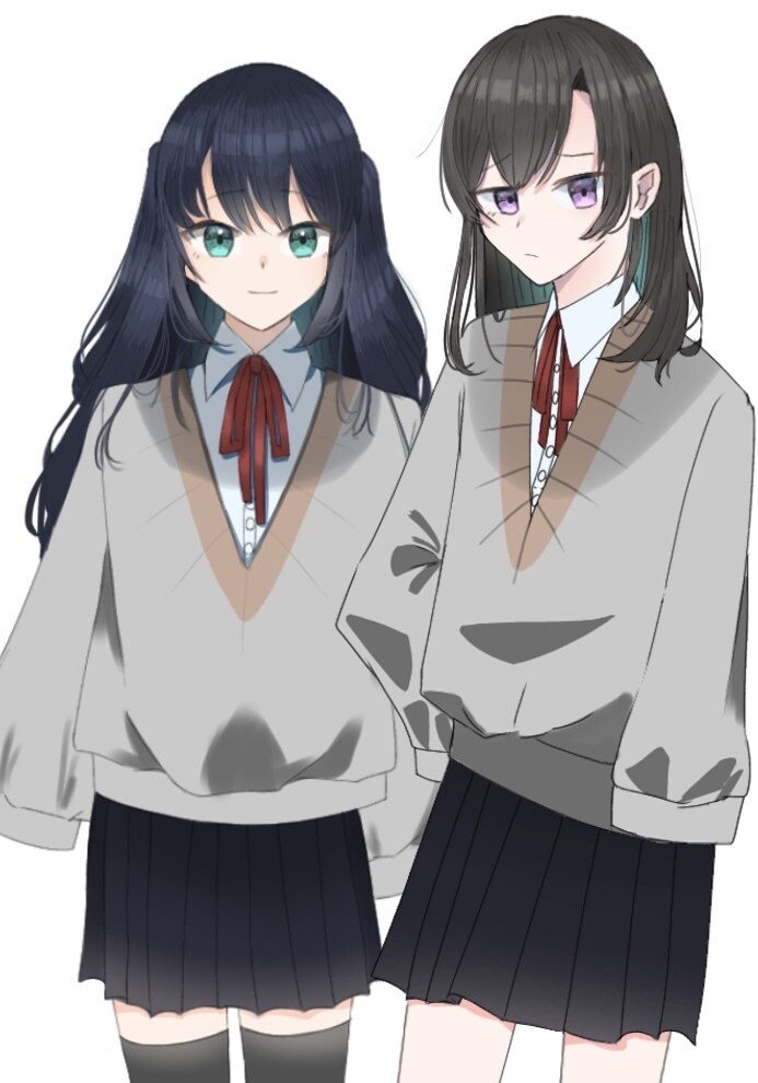かわいいキャラクターイラスト描きます イラスト内で複数人描くこと可能です イメージ1