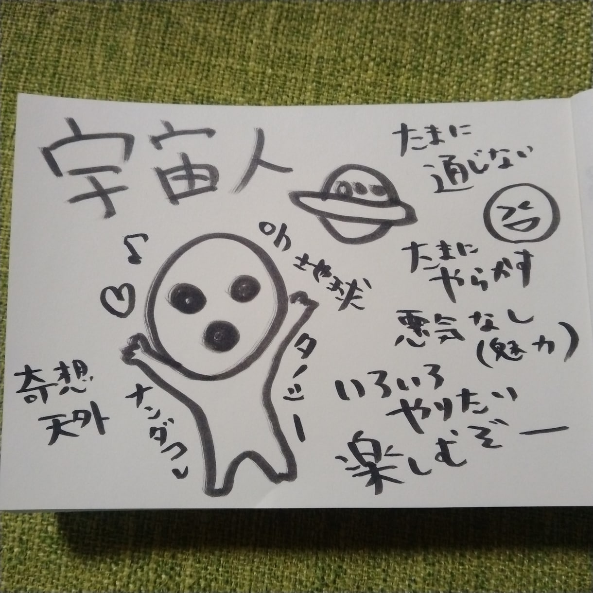 あなたの魅力をリーディングします イラストメッセージ／エネルギーワーク付き イメージ1