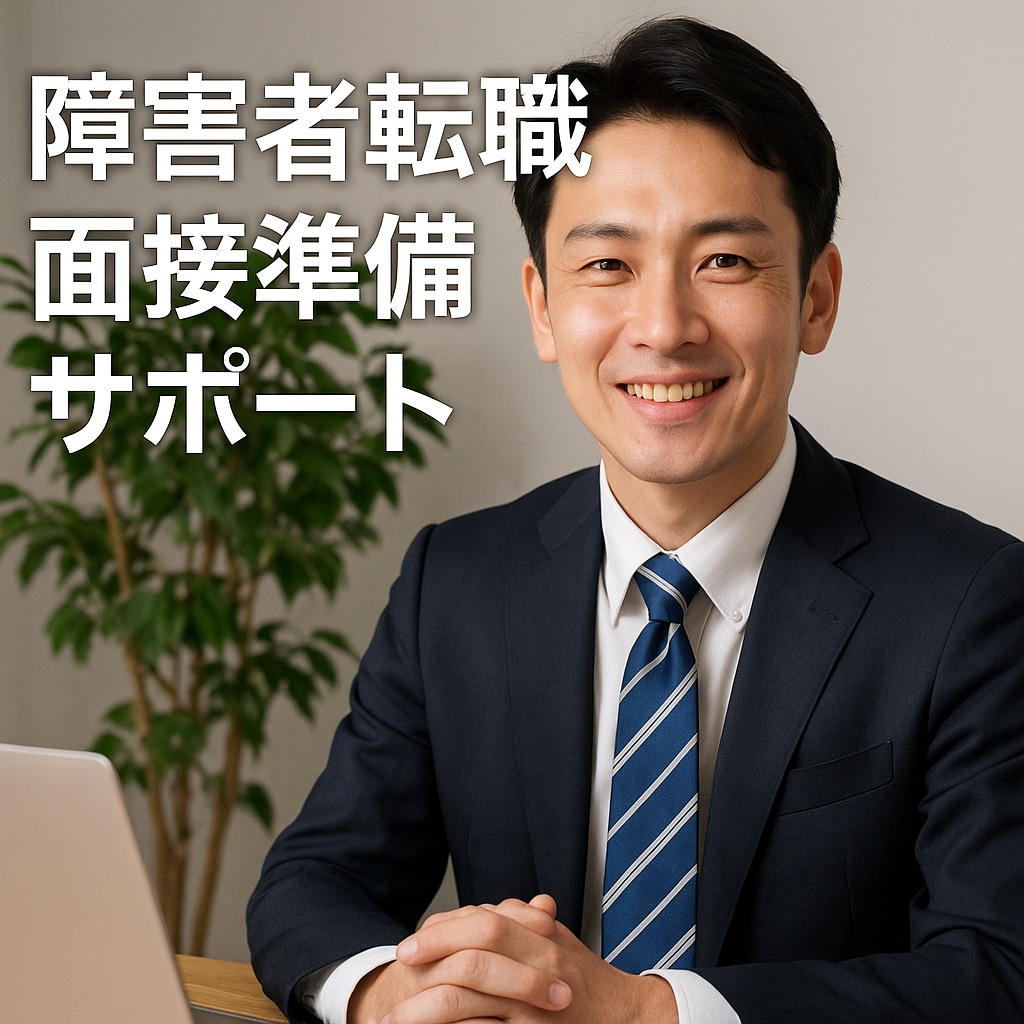 障害者転職サポート面接対策徹底現役支援員が導きます 強み可視化シート＋模擬面接であなたを内定へ導きます イメージ9