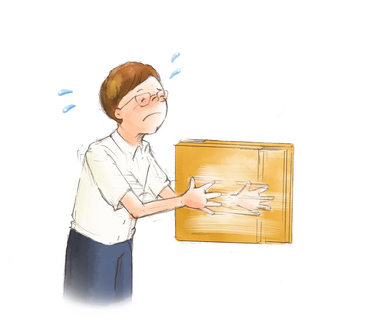 ビジネスに目をひくイラスト（１人～２人）描きます 企画書やブログに！プロのイラストレーターが納品までサポート！ イメージ6
