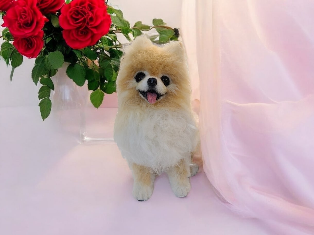 大切な愛犬さんをお作りします 世界にたった一つ♡うちのコ羊毛フェルト♡ イメージ1