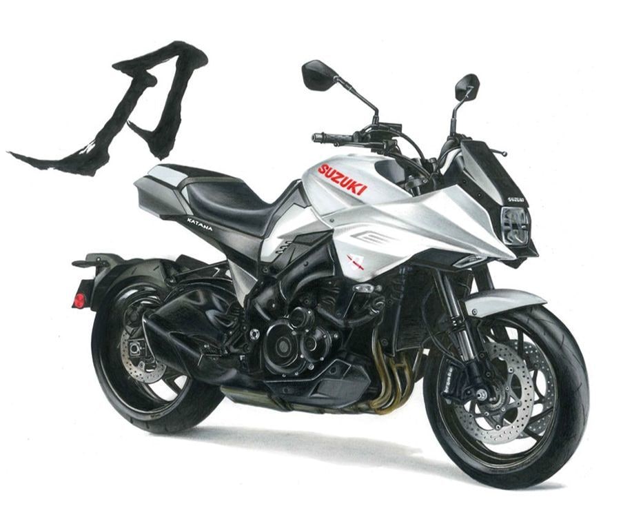 バイクの手描きイラスト作成します 思い入れのあるバイクを心を込めて丁寧に手描きで作成いたします イメージ10
