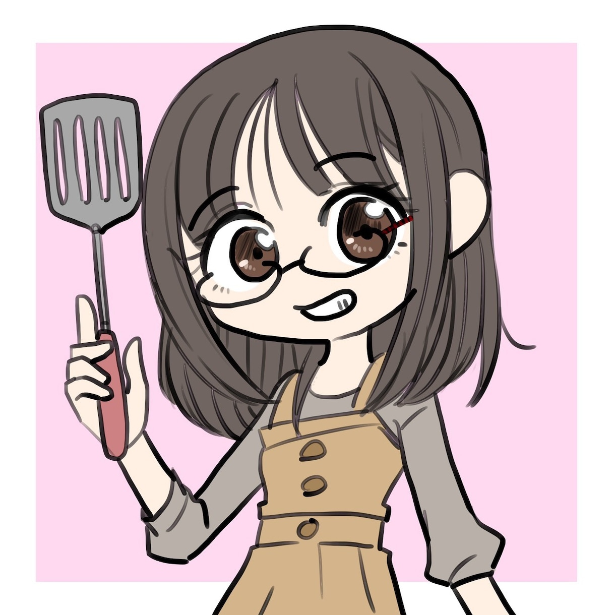 アイコン描きます SNSで使える正方形のイラスト制作します イメージ5