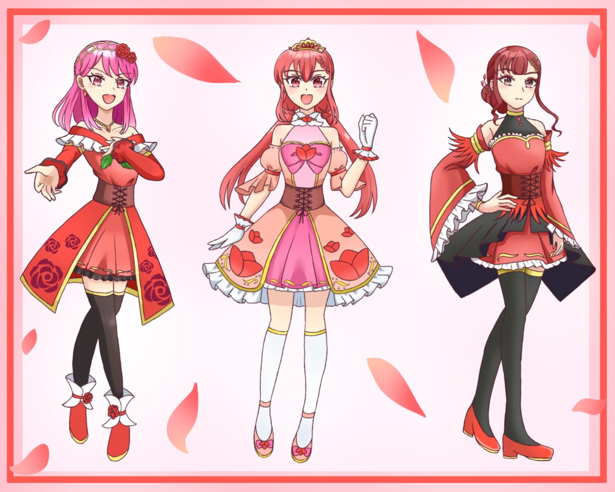 アイドル好きのためのアイドルイラストを描きます 女の子アイドルイラスト描きます イメージ7