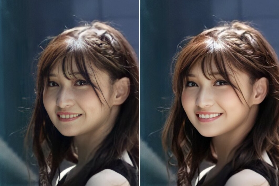 宣材写真を自然な仕上がりで美形化します 『スーパーナチュラル加工』宣材写真に最適な写真加工技術を提供 イメージ4