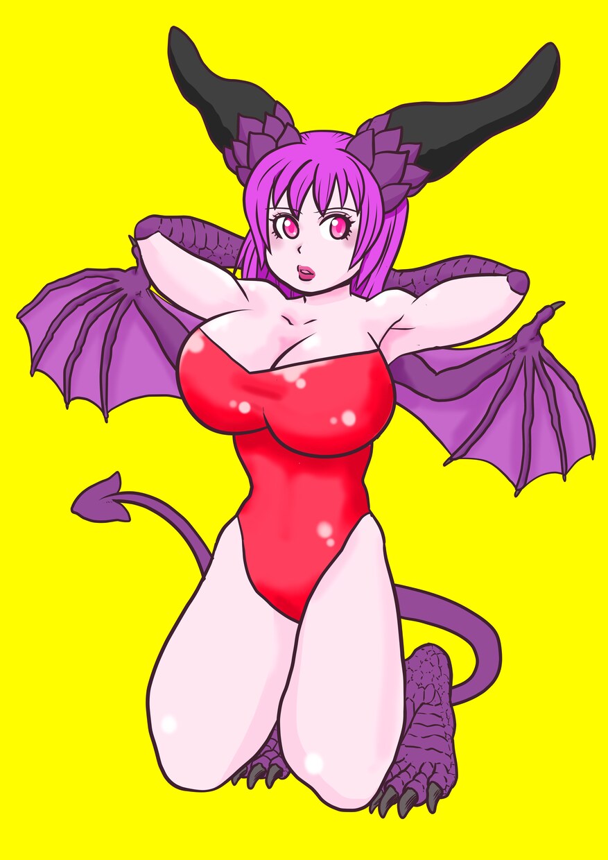 女の子モンスター描きます 女の子とモンスターの合体イラストを制作いたします イメージ2