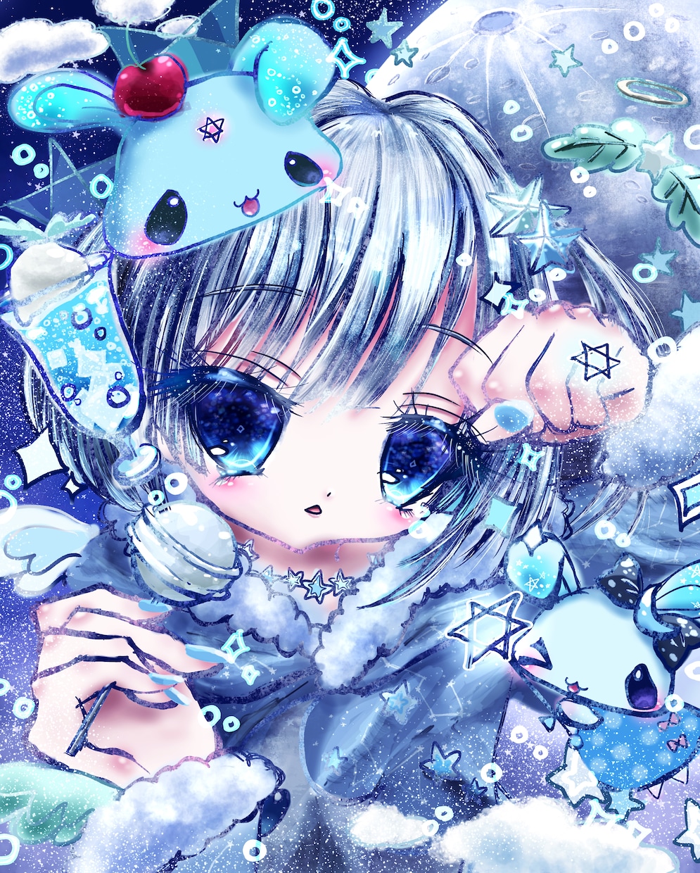 らくがき風イラスト描きます 手書き感のあるイラストにあなたの大好きをつめこんでみませんか イメージ2