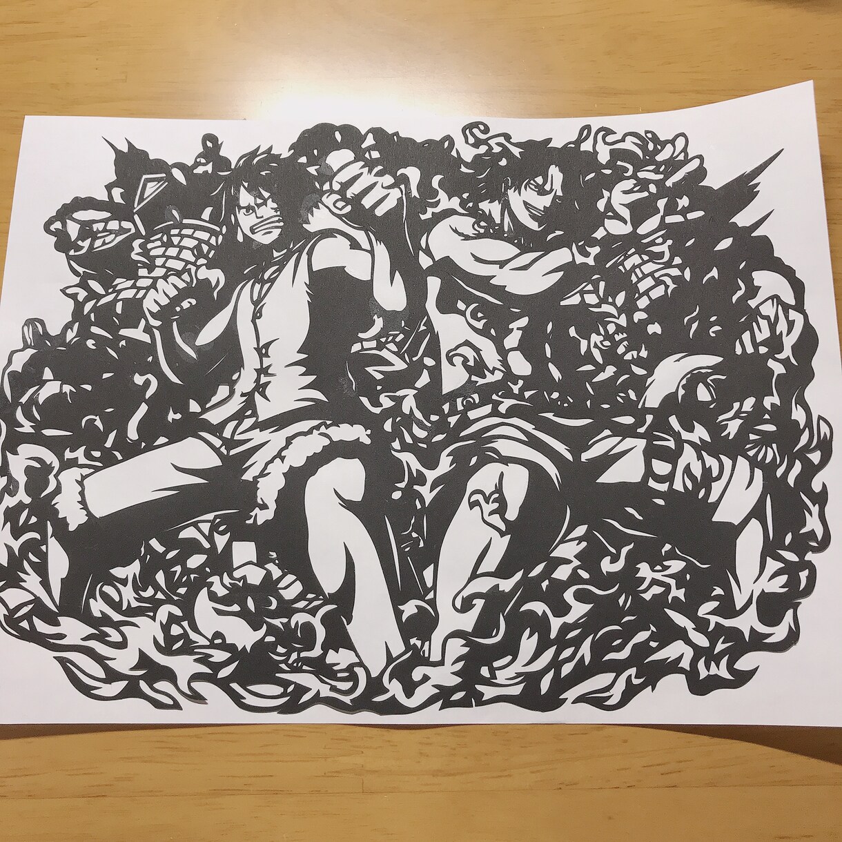 お好きな画像の切り絵をお作り致します 部屋の飾りやプレゼントに困っている方にオススメです！ イメージ4
