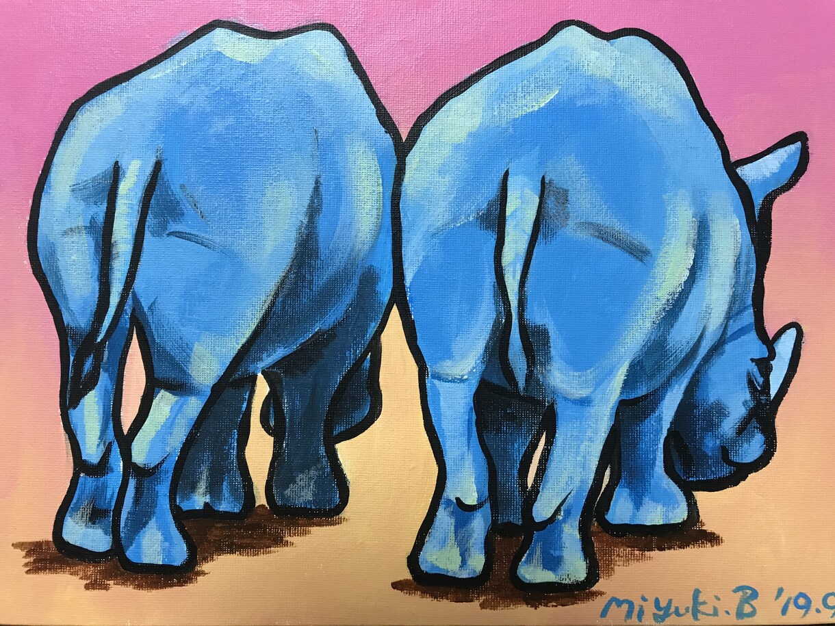 アート作品描きます 手描きならではのあたたかさや質感をお届けします。 イメージ1