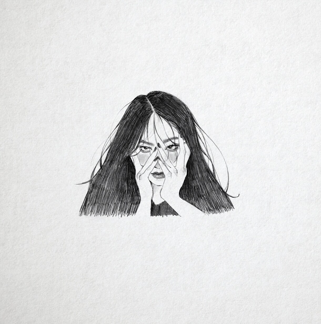 リクエストに応じて、人物を描きます モノクロで雰囲気のある、お洒落なイラストです。 イメージ2