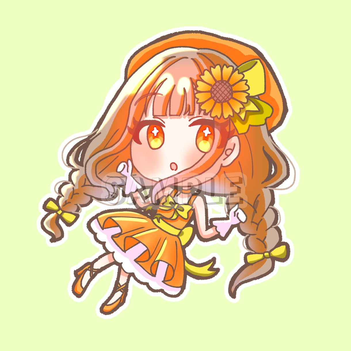 最短即日|SDイラストSNSアイコン描きます 早くて可愛い女の子イラスト描きます！ イメージ2