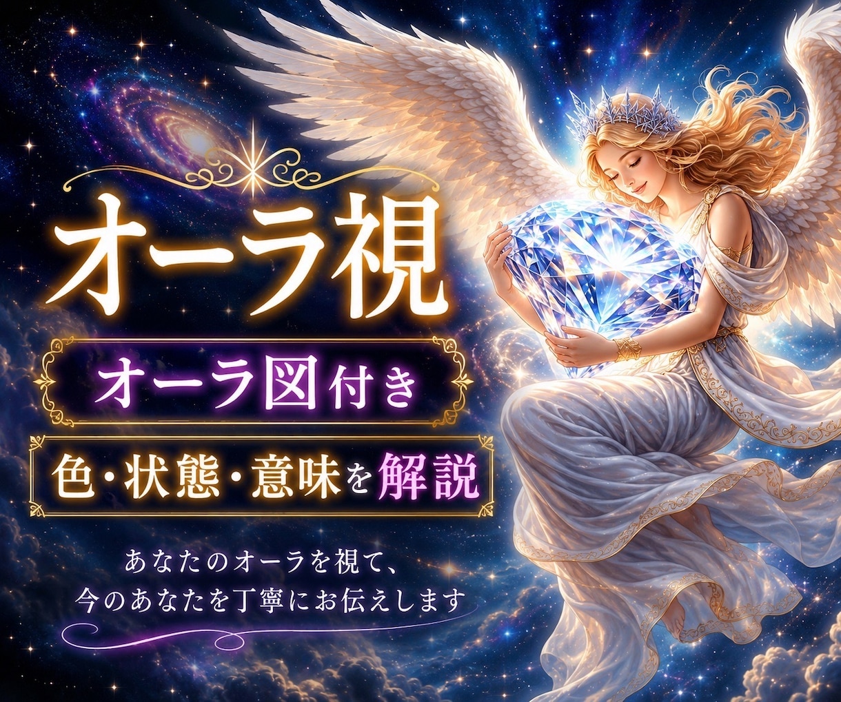 オーラ視◆今あなたを包むオーラの色を可視化します オーラの色とそこから読み取るリアルタイムのメッセージをお届け イメージ1