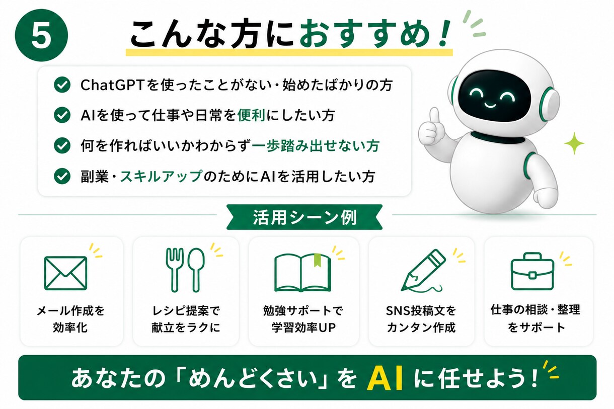 完全初心者OK！専用GPTsの作り方教えます 自分だけのAI（GPTs）の作り方ガイド＋あなた専用アイデア イメージ5
