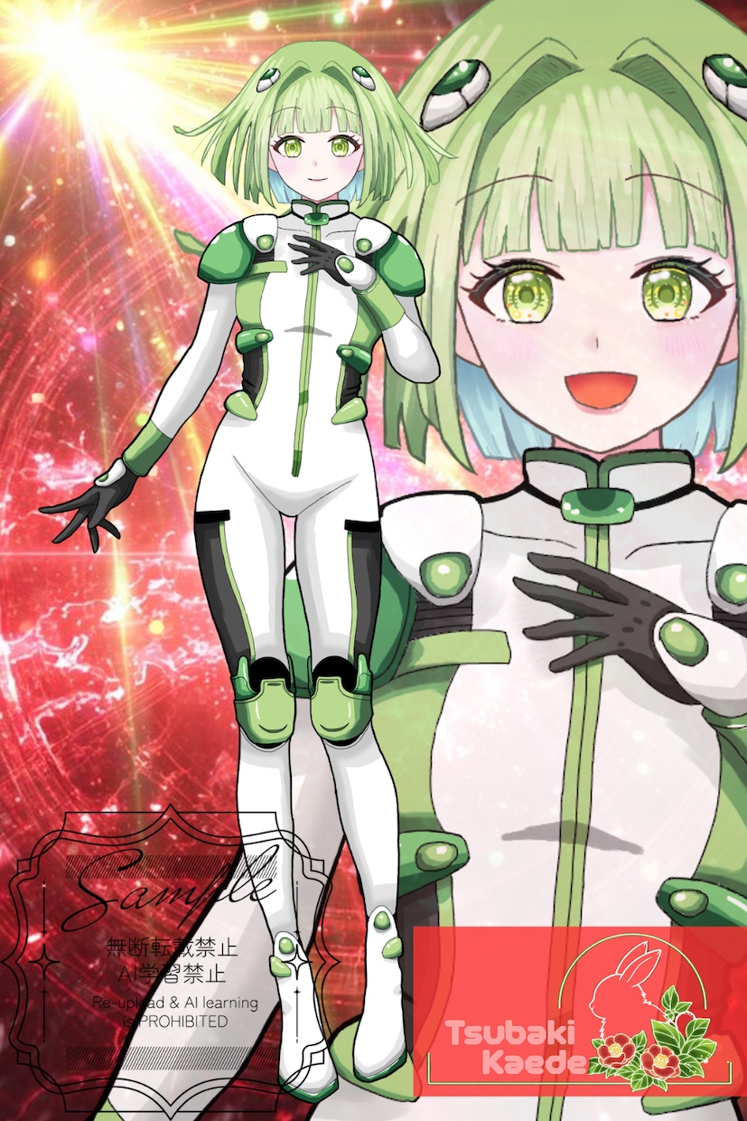 IRIAM等で使用できる立ち絵を描きます かわいい・ナチュラル・落ち着いた雰囲気が得意！ イメージ1