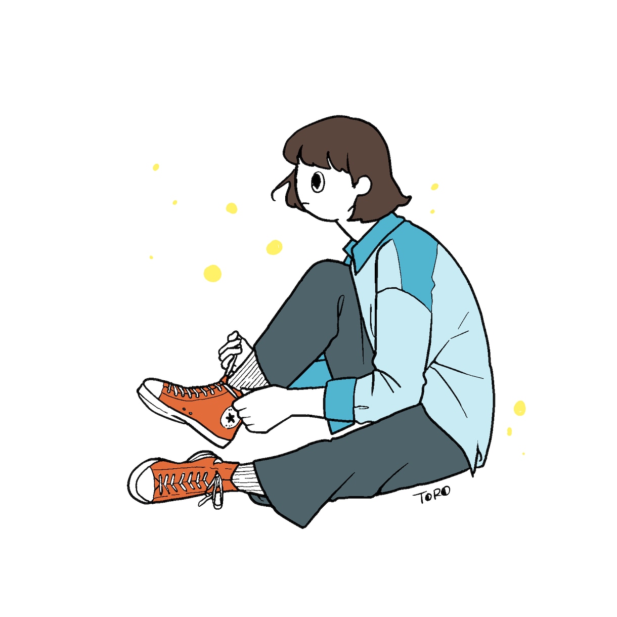 ゆるかわいいあなたの絵描きます 最短即日お渡し！あなたのイラスト描きます！ イメージ10