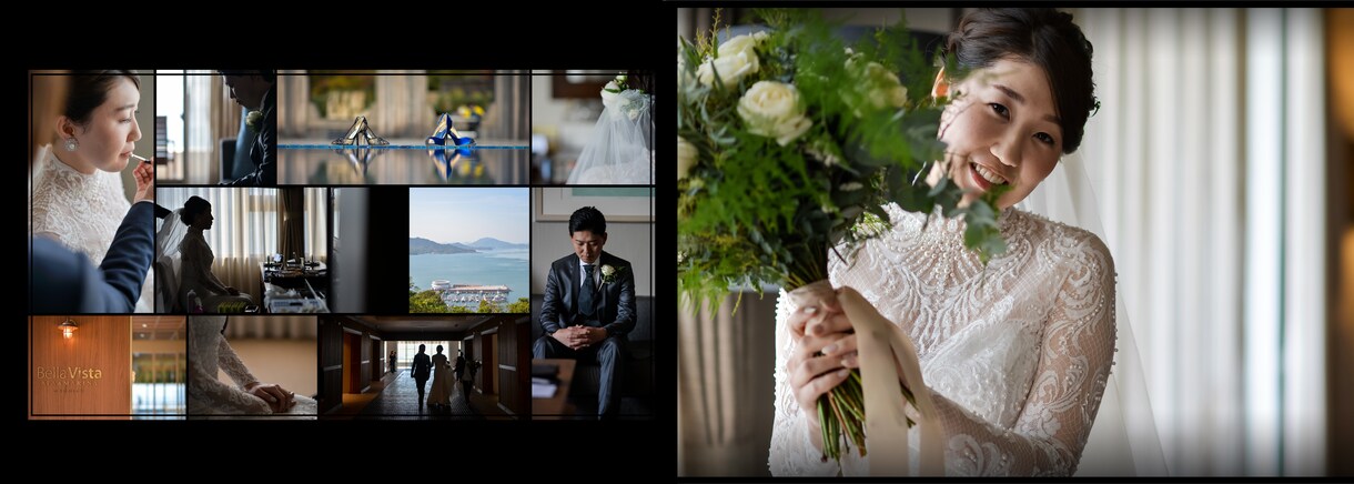 ブライダルオリジナルフォトアルバム作ります 結婚式、前撮り後撮り、オリジナルデザインフォトアルバム作成 イメージ2
