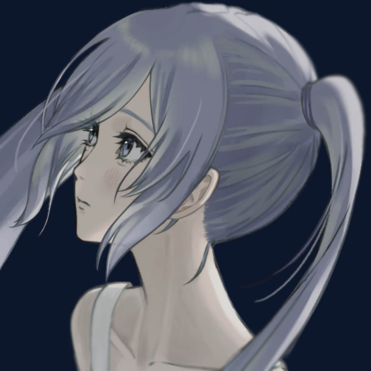 SNSアイコン用のイラストを制作します 視線が惹き込まれるような、あなただけの少女を描きます。 イメージ4