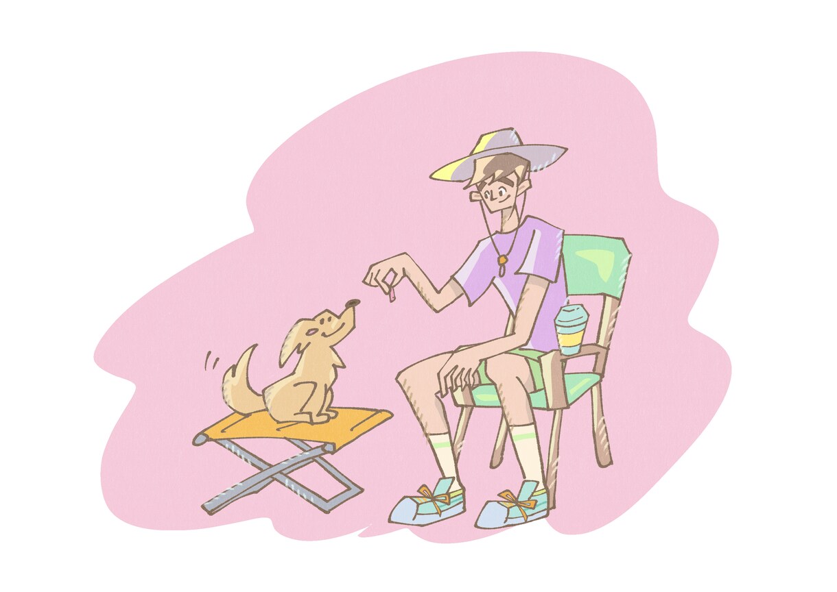 ポップ、ライトなイラスト、挿絵描きます お気に入りの画像をもとに描く、似顔絵などにも応じます。 イメージ1