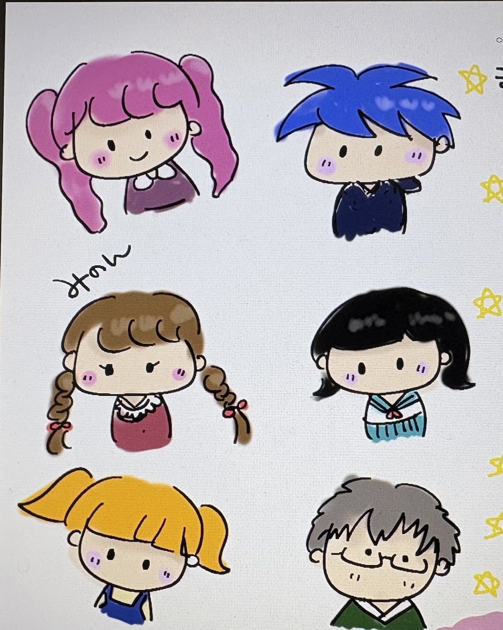 フリーハンドでアイコンイラスト描きます ゆるっとかわいい手描きイラスト！ イメージ2