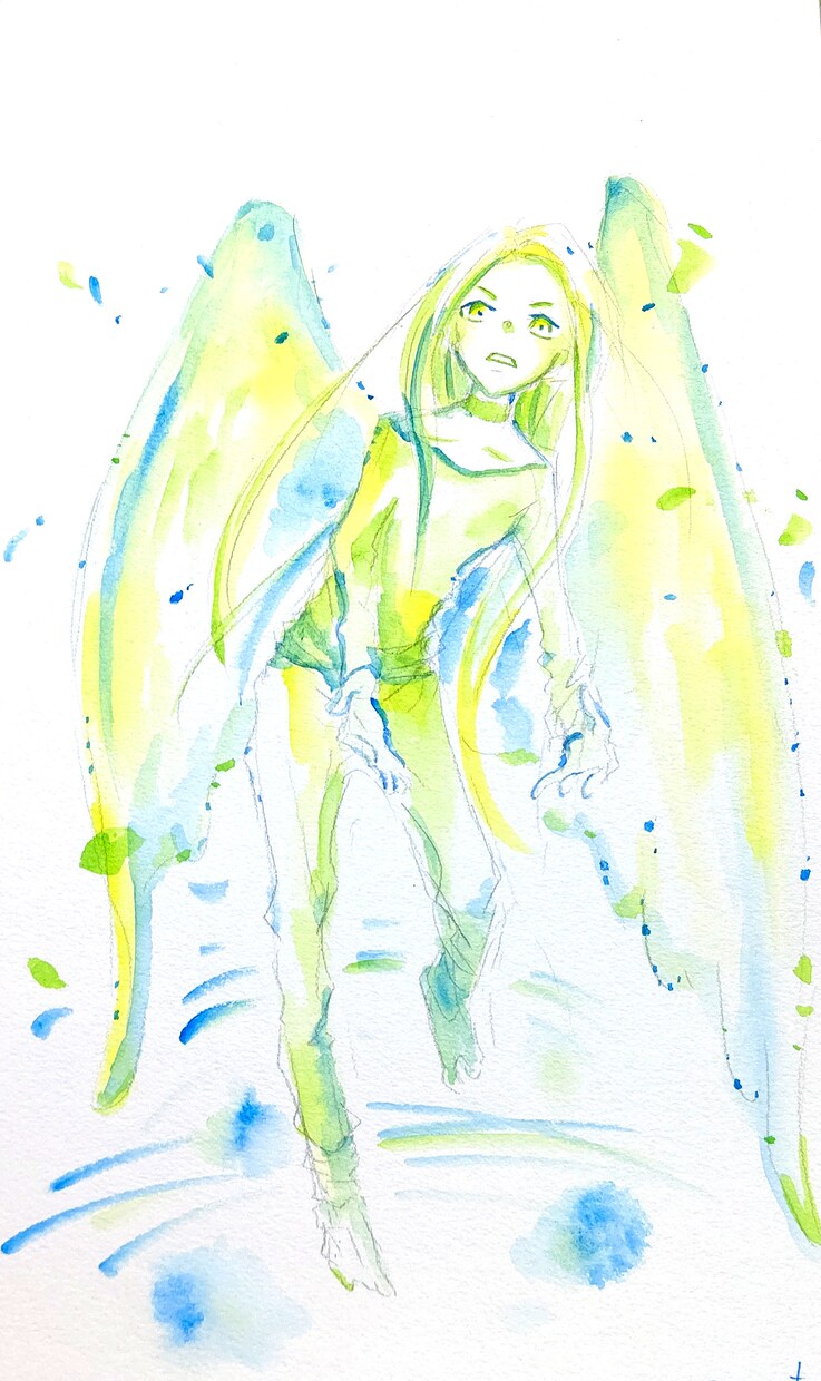 アイコン用アナログイラスト描きます 水彩の可愛い系、カラフルなもの イメージ3