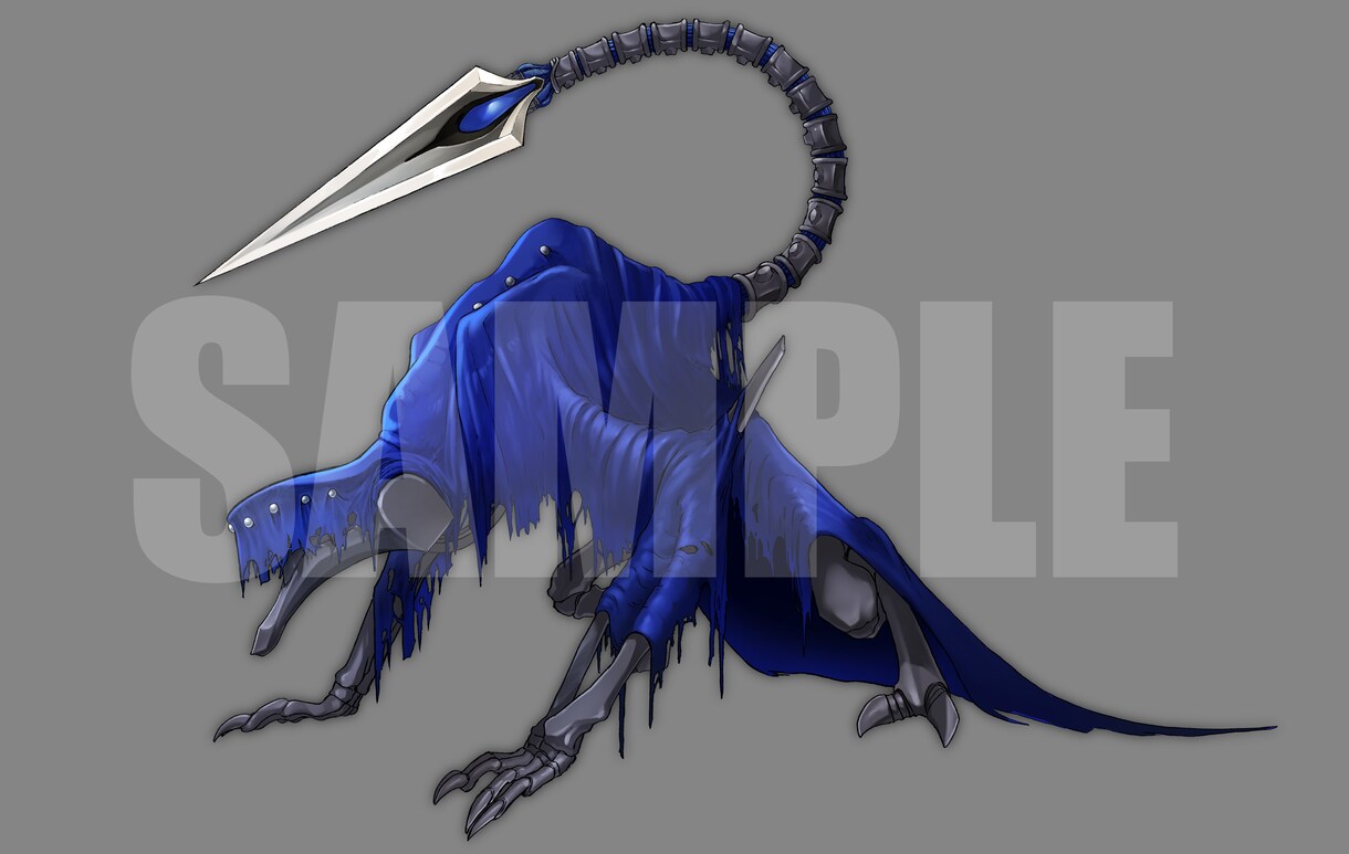 モンスターイラストをお描きします 一味違ったモンスターデザインをお求めの方に。 イメージ6