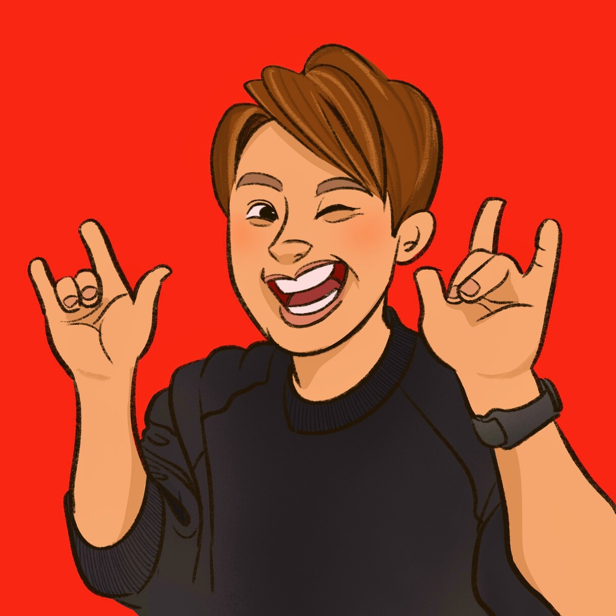 贈り物やプロフィールアイコン向けに描きます ポップで繊細なイラストをお届けします！ イメージ3