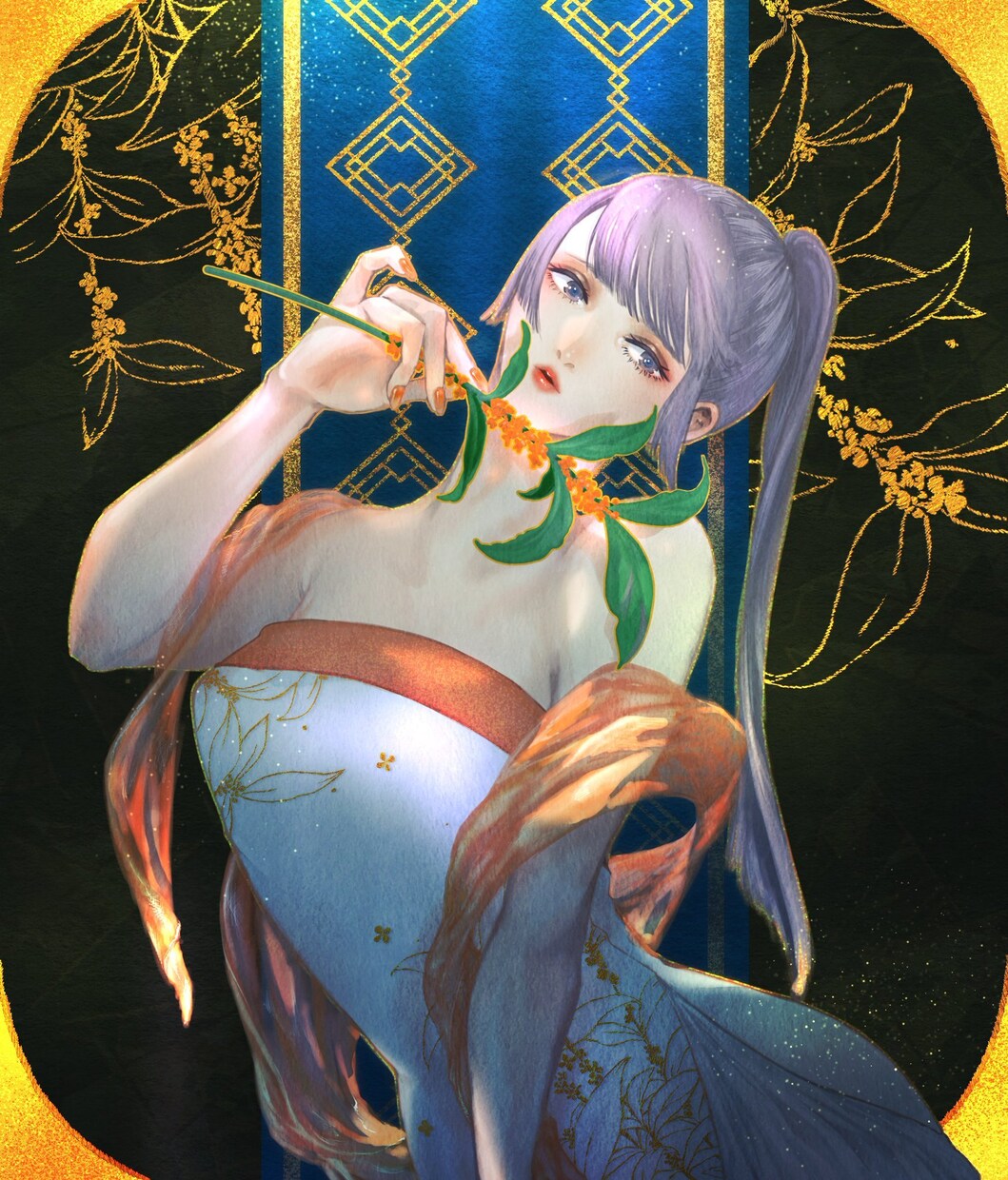 立ち絵・一枚絵のお仕立ていたします 頭身高めの現代的な男女、シンプル衣装orドレスが得意です イメージ7