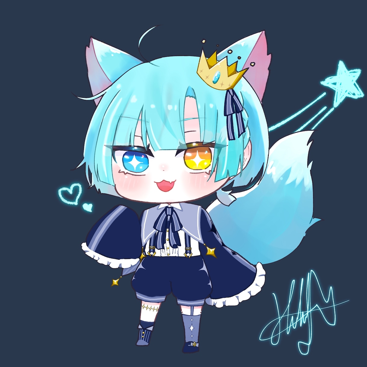 かわいいデフォルメイラスト描きます お急ぎ納品も対応可能！！！お気軽にご相談ください イメージ1
