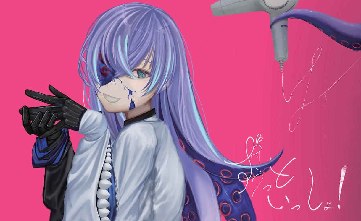 歌ってみたやサムネイルイラスト作成します 貴女の素敵を世界に伝えるお手伝いをさせてください イメージ2