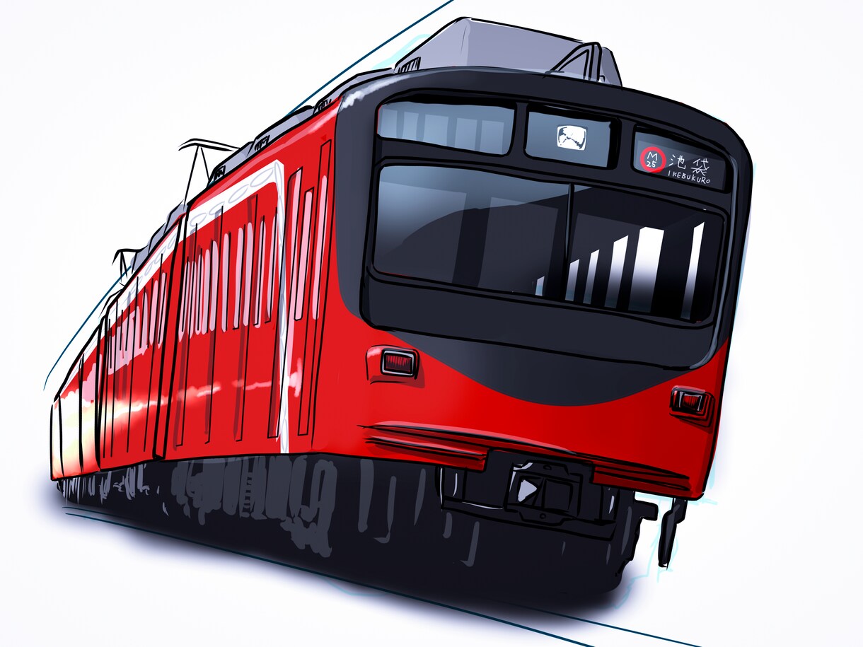 電車単体のイラストを製作します 短納期・低コストで電車単体のイラストを製作します。 イメージ3