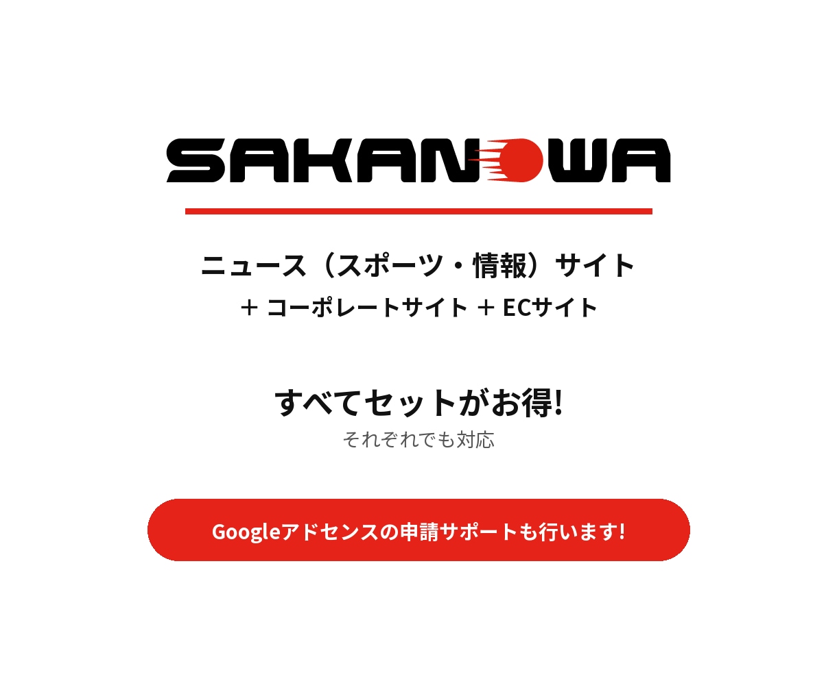 サイト制作しGoogleアドセンス申請を支援します ニュース×企業×EC 現役ニュースメディア運営経験生かします イメージ1