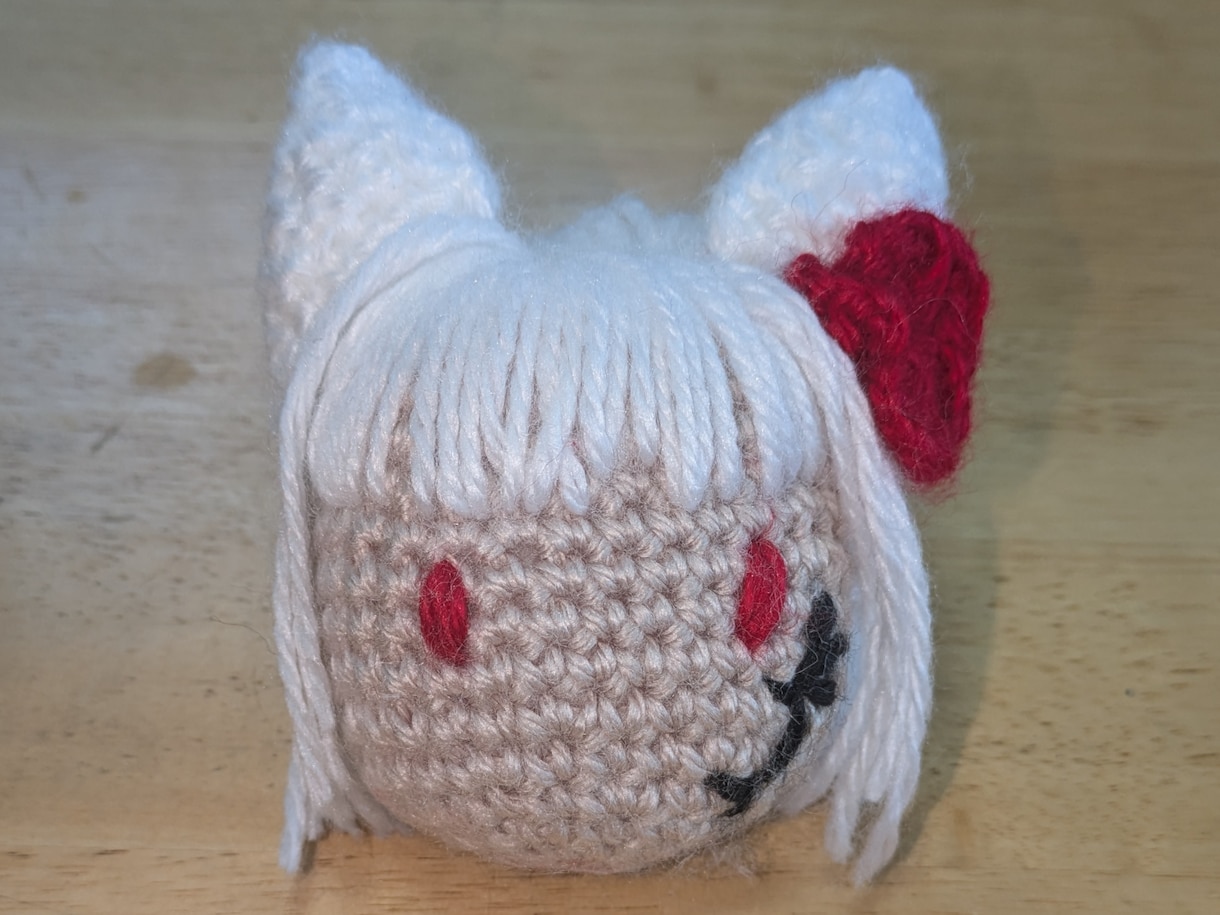 あなただけのあみぐるみ【頭部のみ】を制作します あみぐるみならではの優しい質感 イメージ1