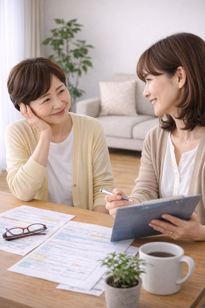 誰にも聞けない介護の疑問、看護師が一緒に整理します 「これって聞いていいの？」その迷い、そのまま話してください イメージ3