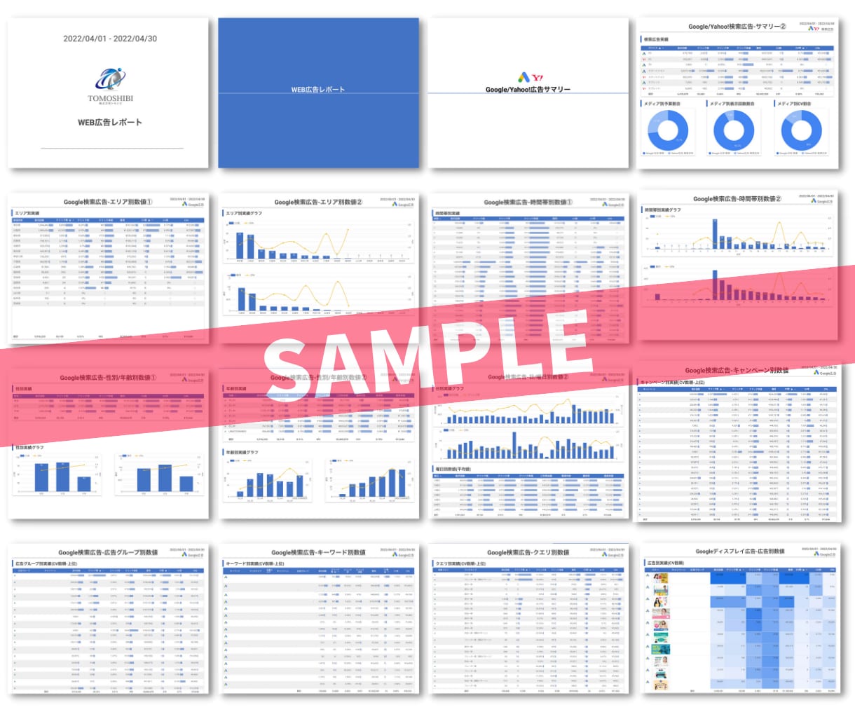 Web広告の分析が簡単にできるレポートを作成します 広告効果を最大限に！使いやすいWEB広告レポートを作成します イメージ3
