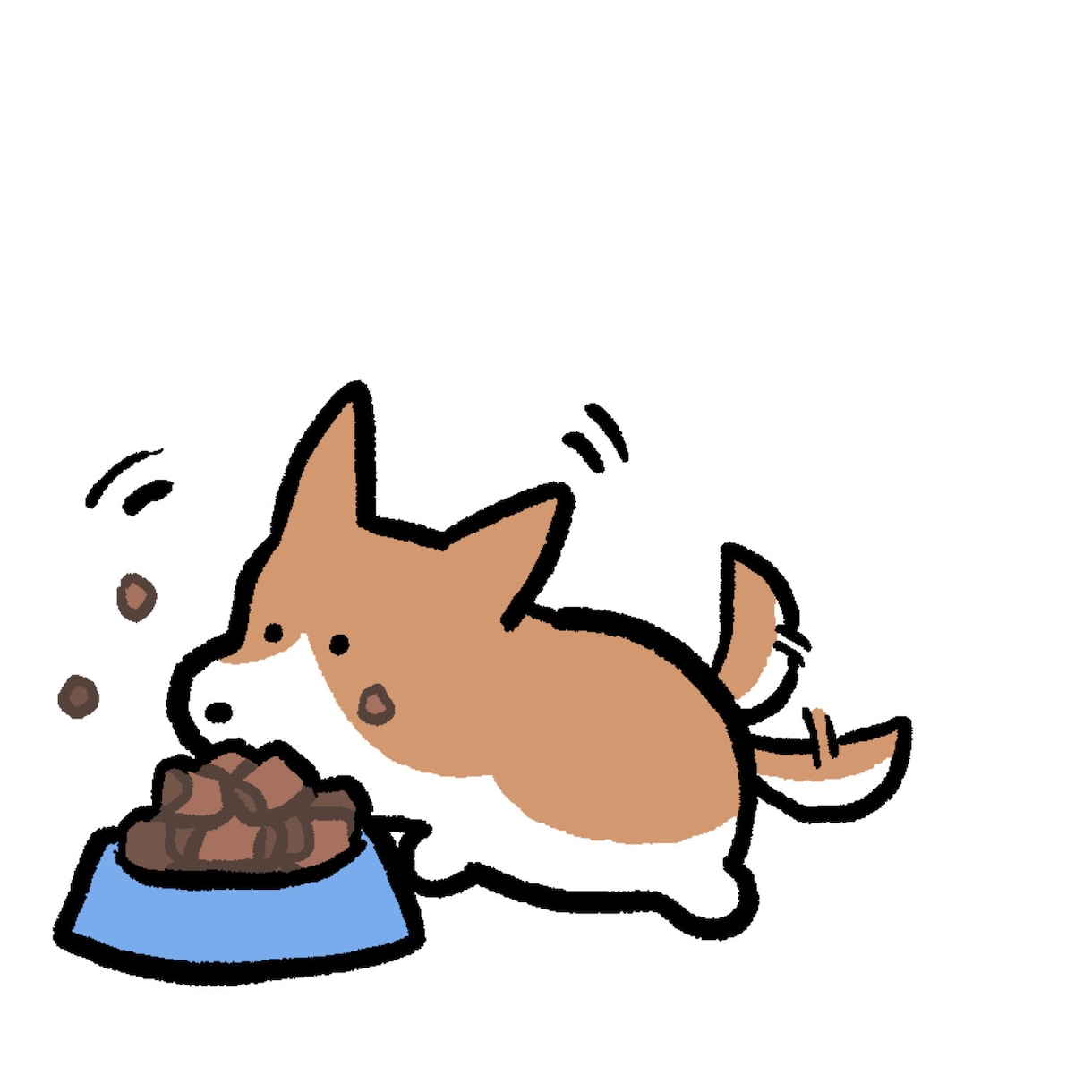 かわいいワンコイラスト描きます ゆるっとかわいいイラストです！※犬種変更も対応可能です！ イメージ3