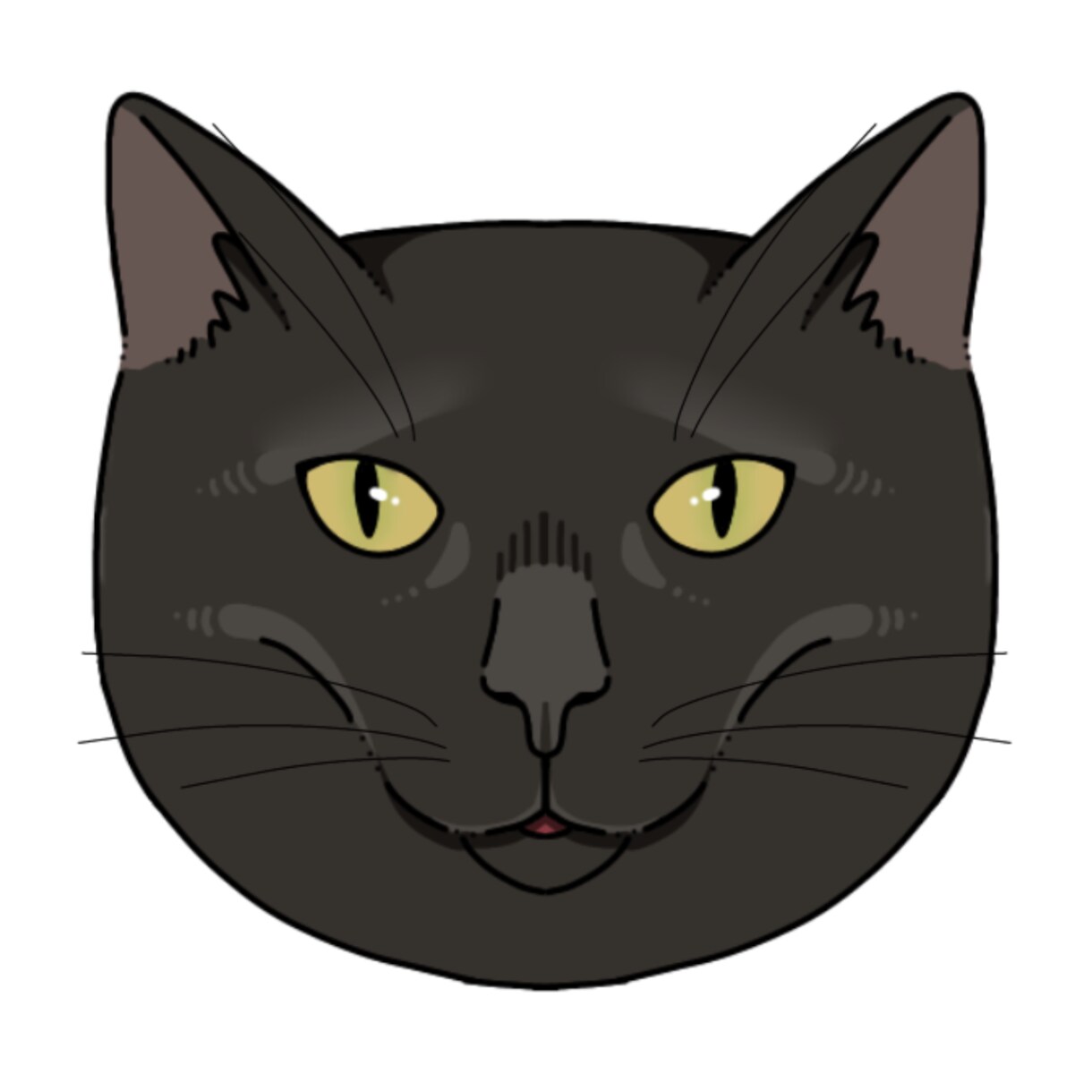 わんちゃん猫ちゃんをリアルタッチでイラストにします ペットのリアルタッチイラスト化 イメージ3