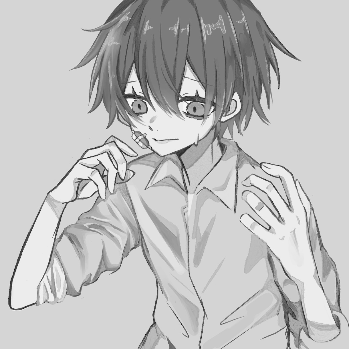 アイコンなどのイラストを制作します 主に白黒キャラクターイラストを制作します。 イメージ5