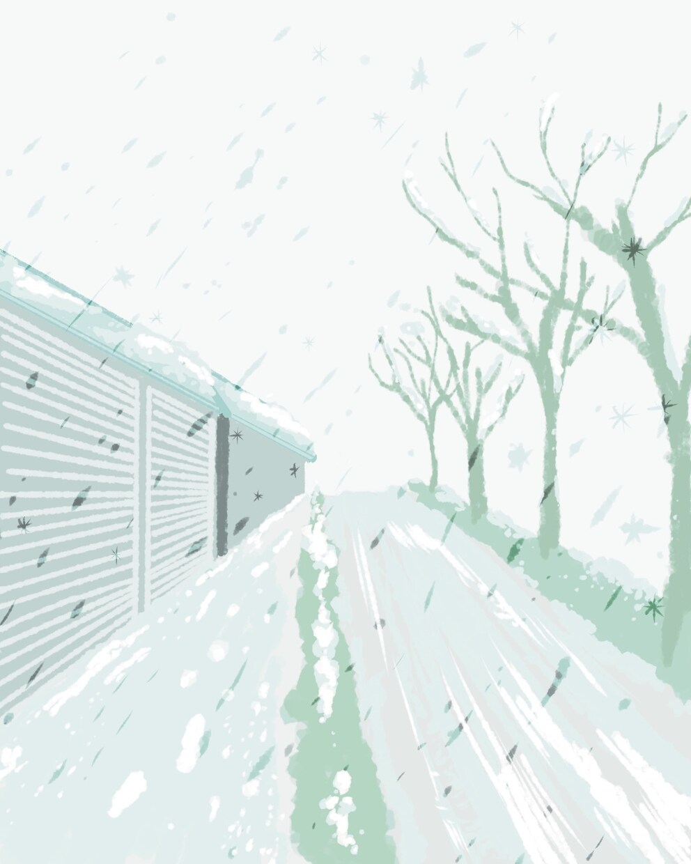 ゆるくやさしい風景イラストを制作します 旅・日常の風景をやさしい色合いで描きます イメージ3